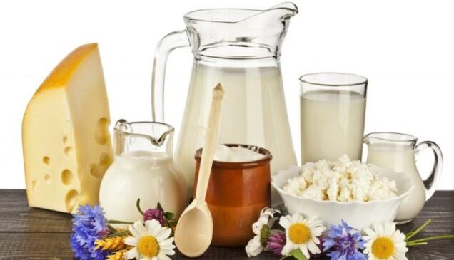 dairy products to increase power