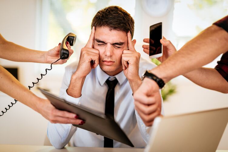 Constant stress leads to a deterioration of power in men